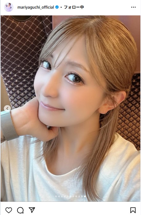 矢口真里のインスタグラムから