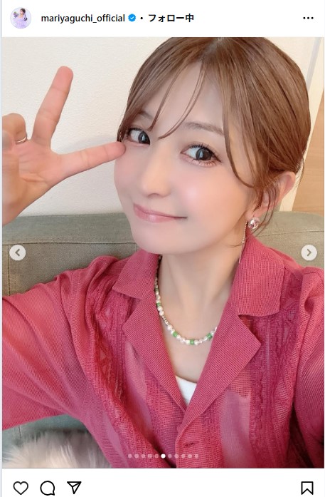 矢口真里のインスタグラムから