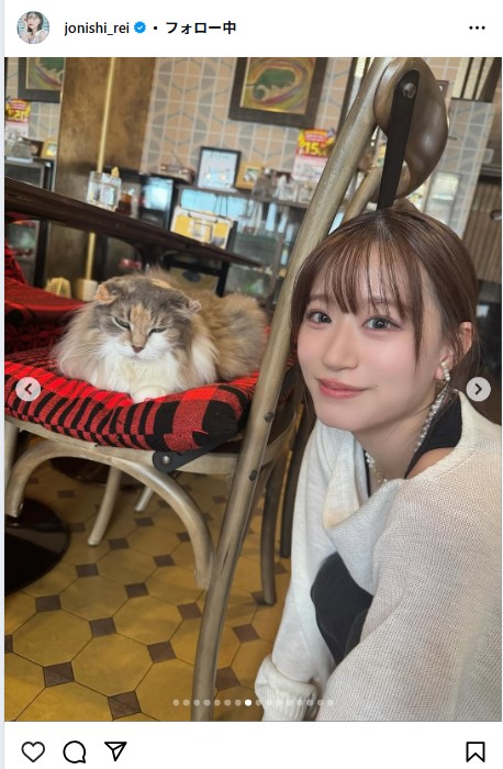 上西怜のインスタグラムから