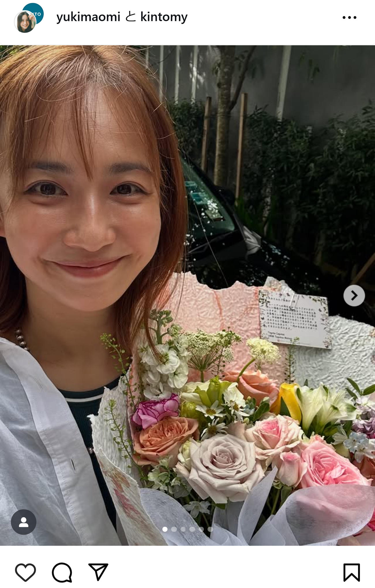 優木まおみのインスタグラムから