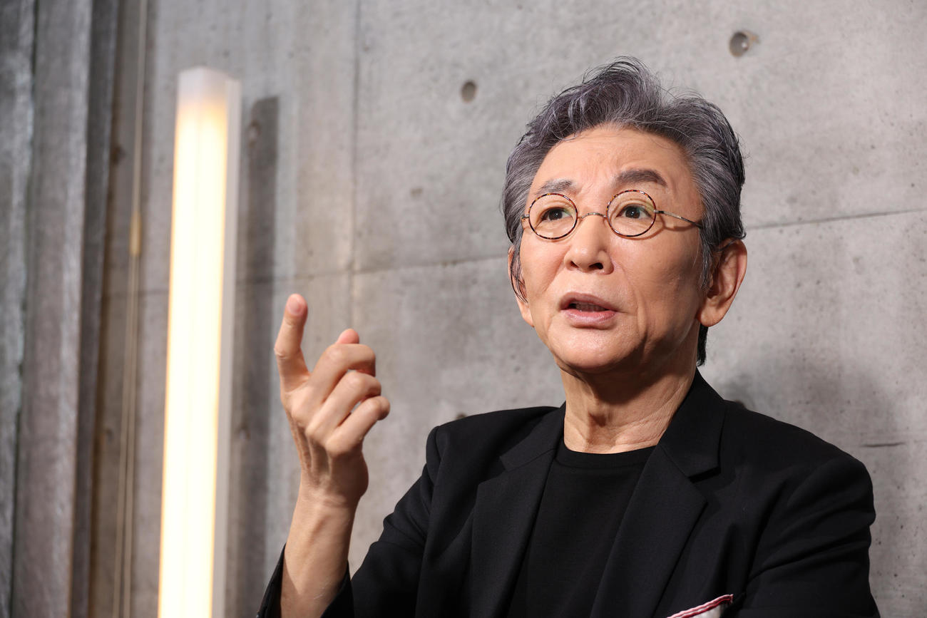 トーキングブルースへの意気込みを語る古舘伊知郎（撮影・中島郁夫）