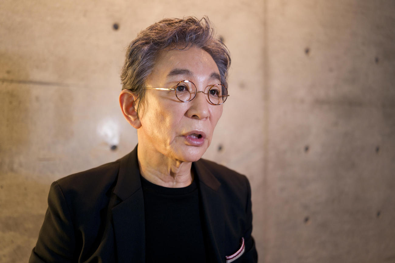 トーキングブルースへの意気込みを語る古舘伊知郎（撮影・中島郁夫）