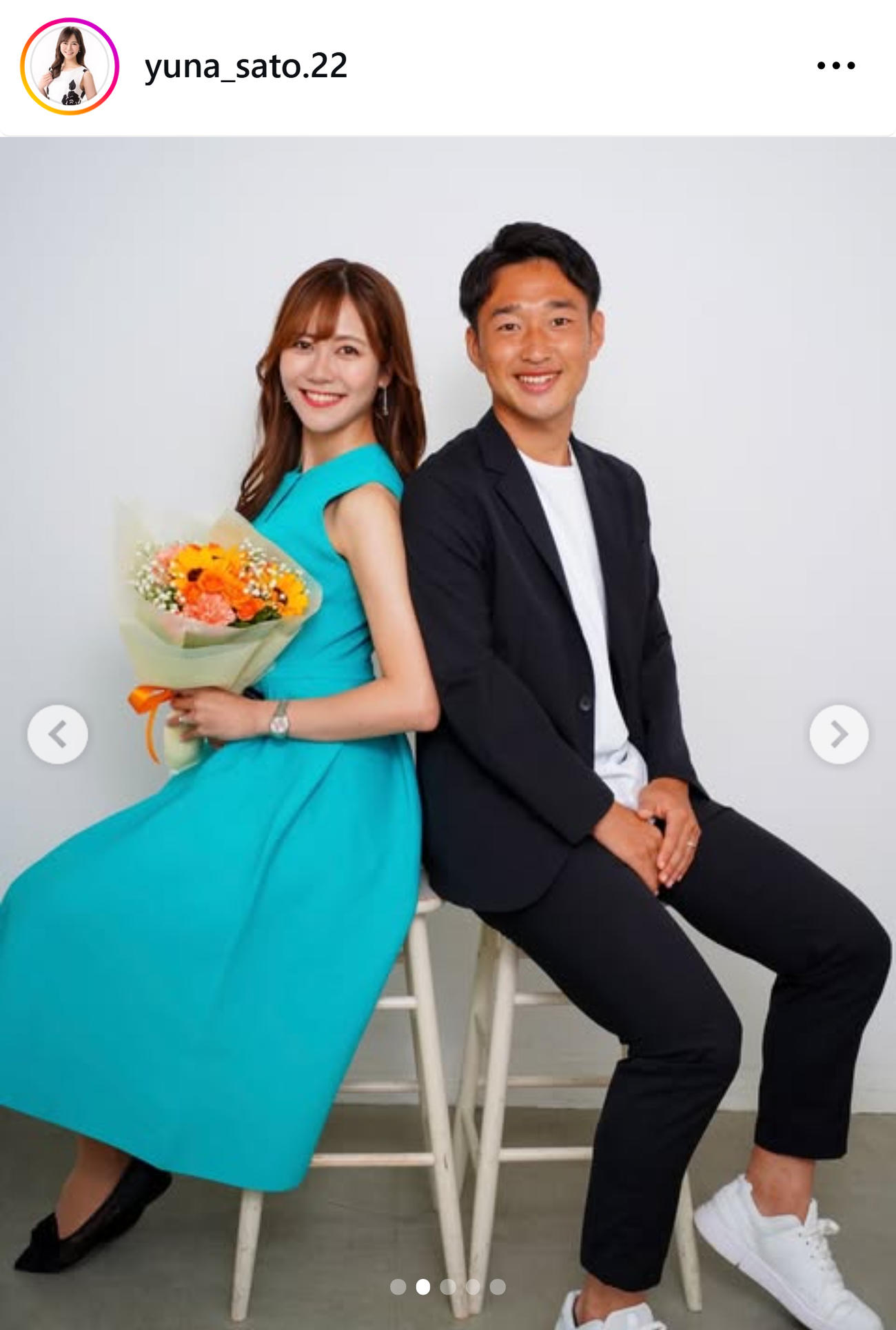佐藤由菜のインスタグラムから