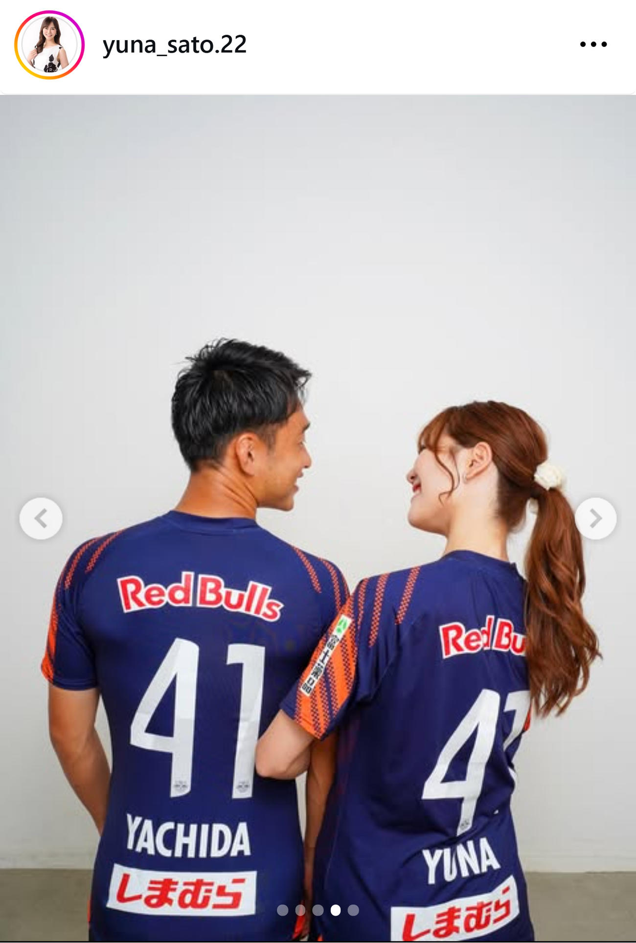 佐藤由菜のインスタグラムから