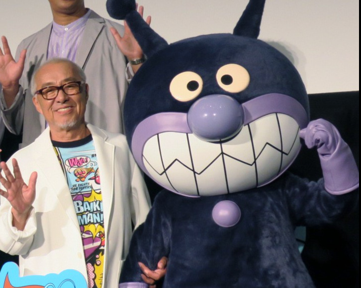 中尾隆聖とばいきんまん＝25年６月
