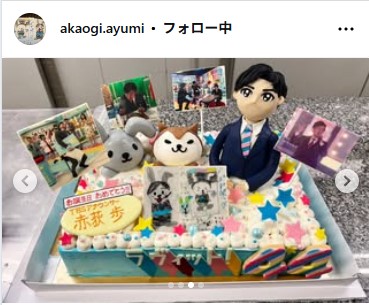 TBS赤荻歩アナウンサーのインスタグラムから