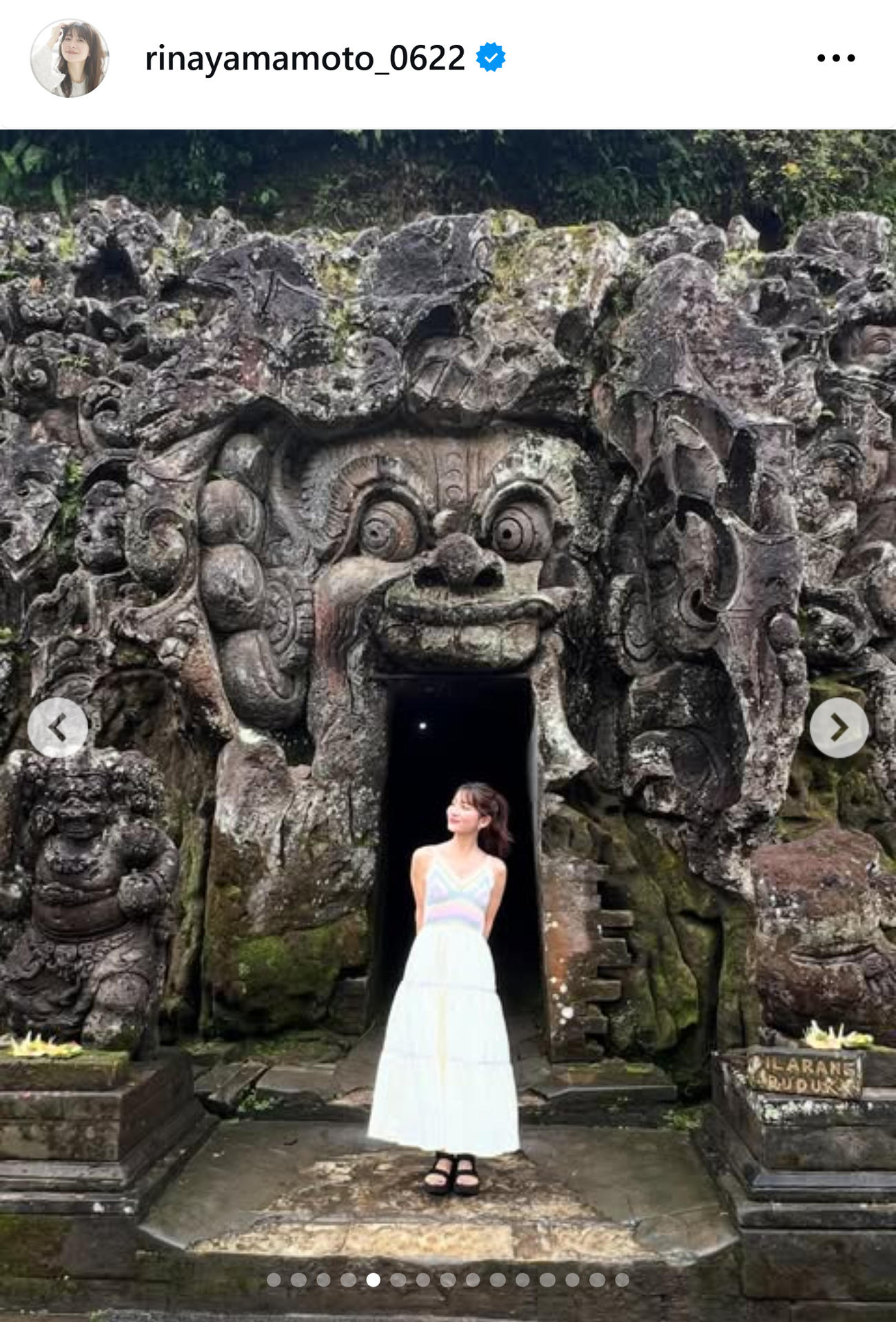 山本里菜のインスタグラムから