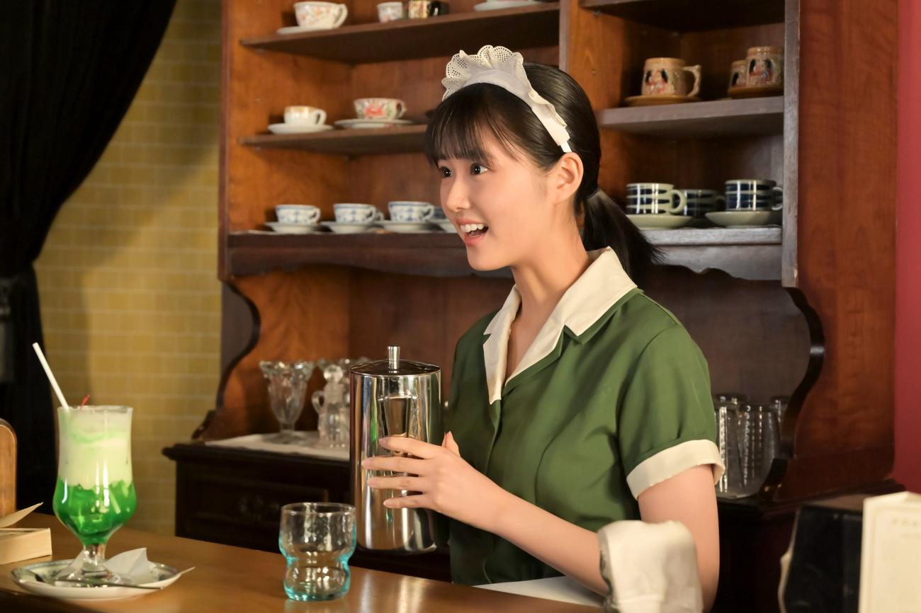 連続テレビ小説「あんぱん」に朝田メイコ役で出演中の原菜乃華