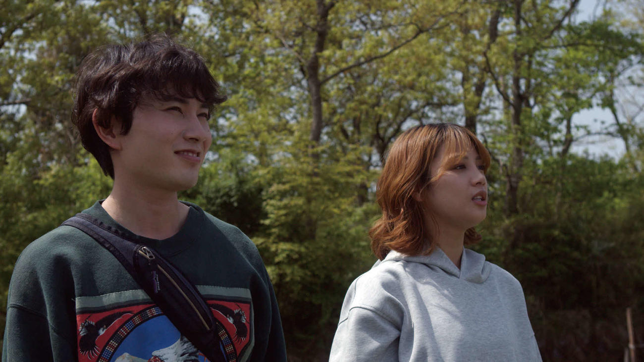 短編映画「春に向かって、描く」の場面写真