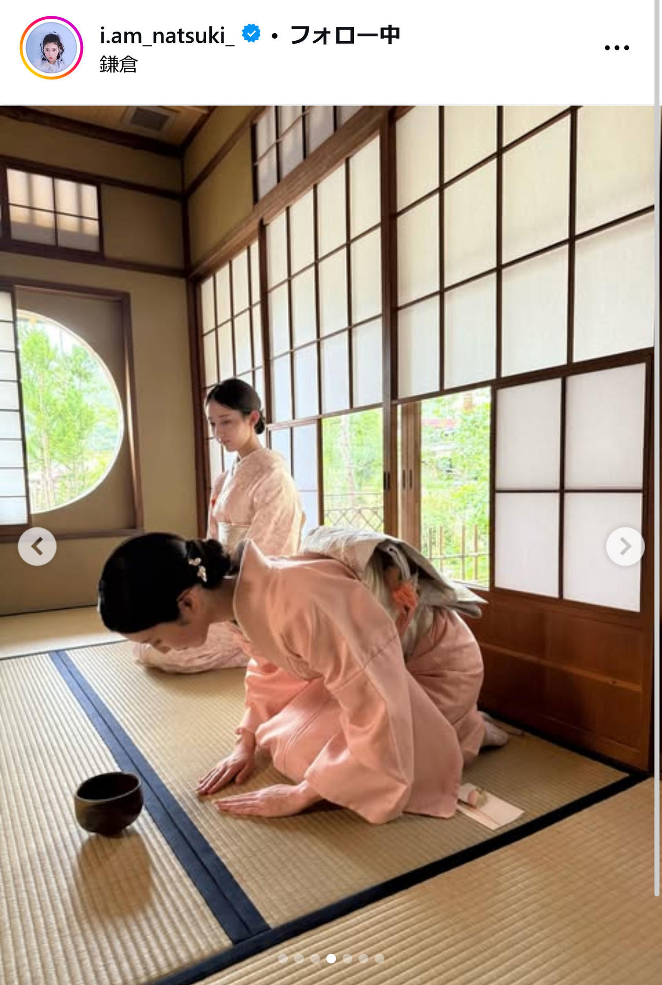 阿部なつきインスタグラムから