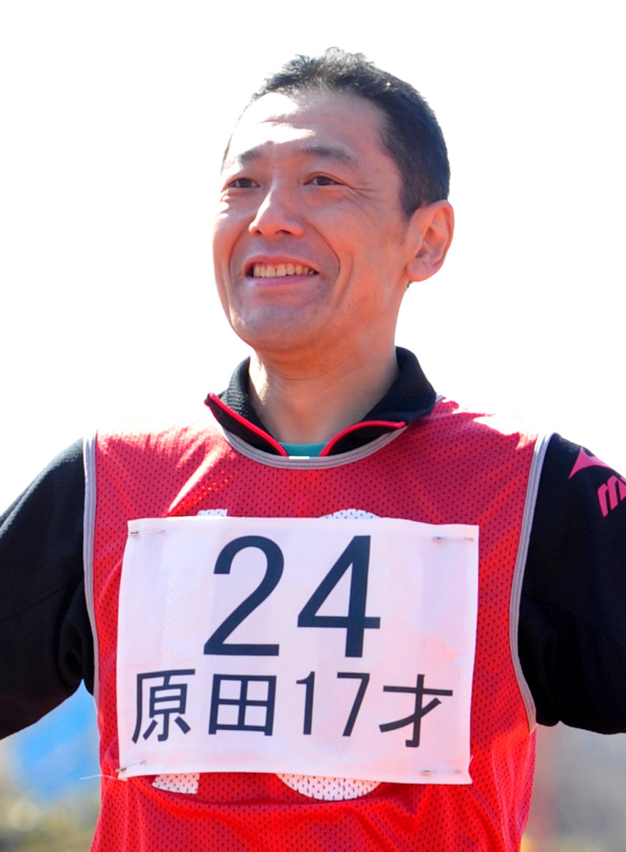 ワハハ本舗の原田17歳（2012年撮影※当時の芸名は原田17才）