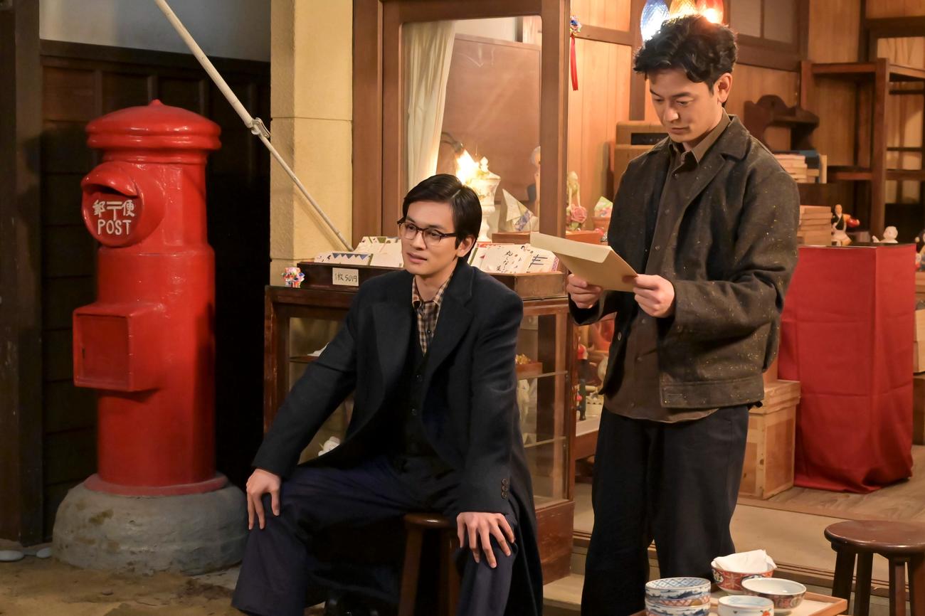 NHK連続テレビ小説「あんぱん」の1場面（C）NHK