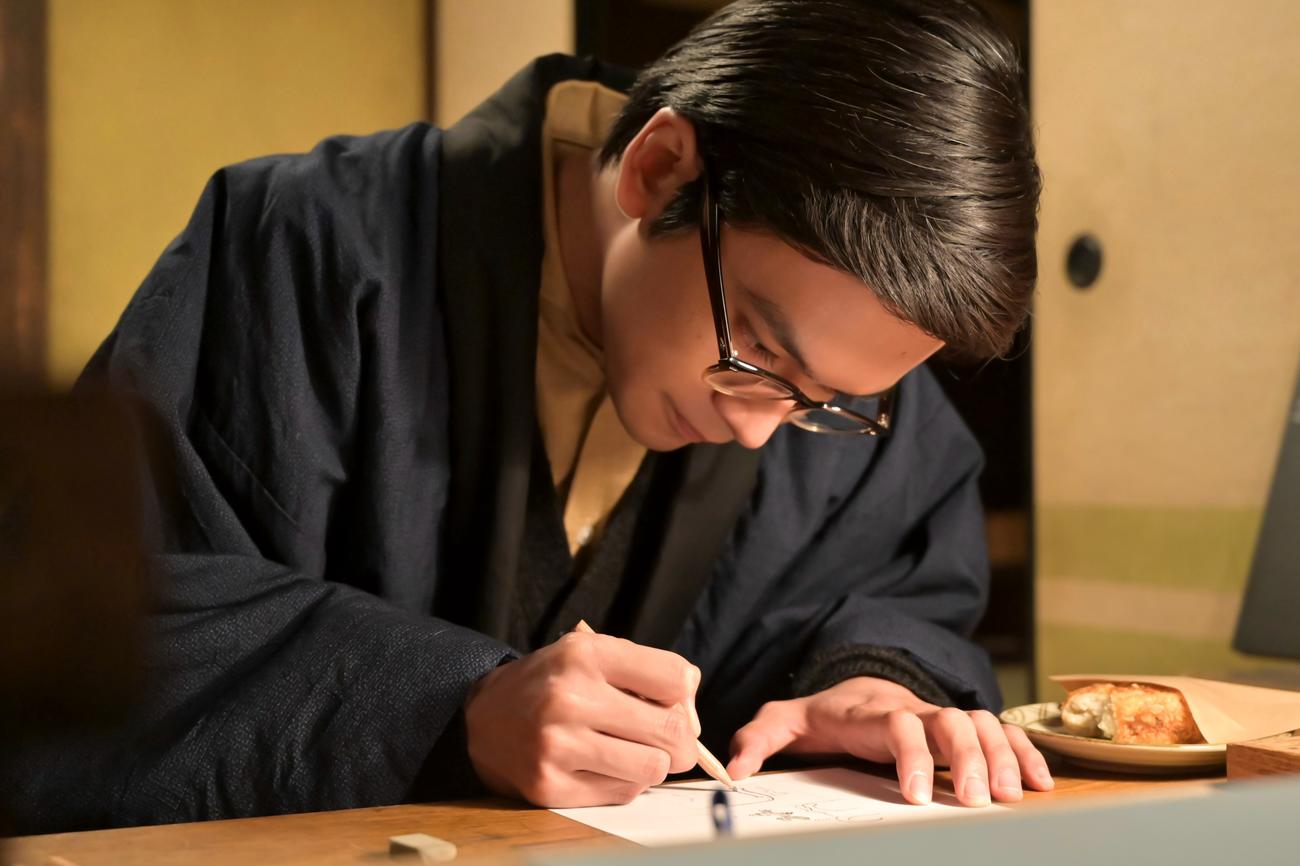 NHK連続テレビ小説「あんぱん」の1場面（C）NHK