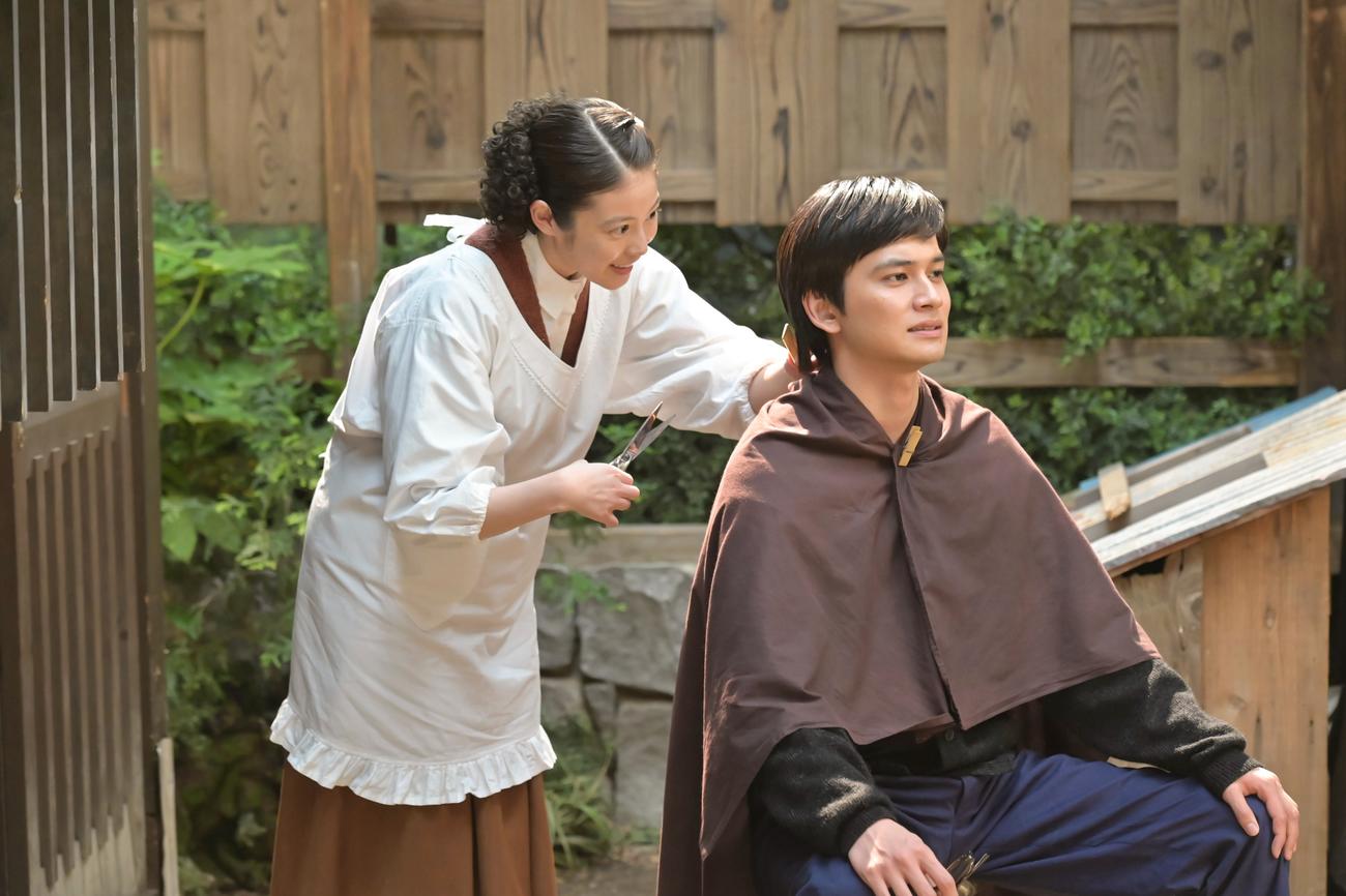 NHK連続テレビ小説「あんぱん」の1場面（C）NHK
