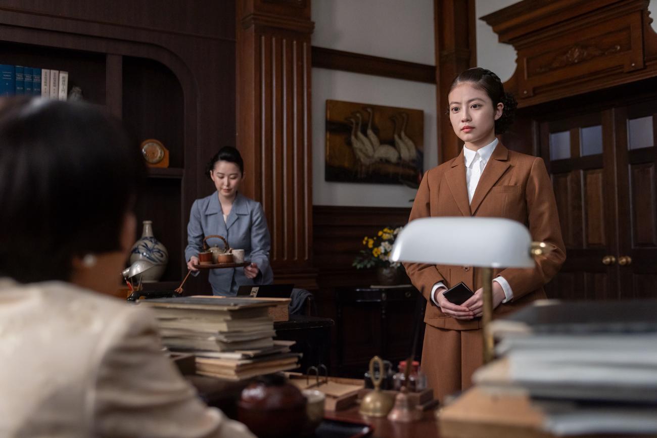 NHK連続テレビ小説「あんぱん」の1場面（C）NHK