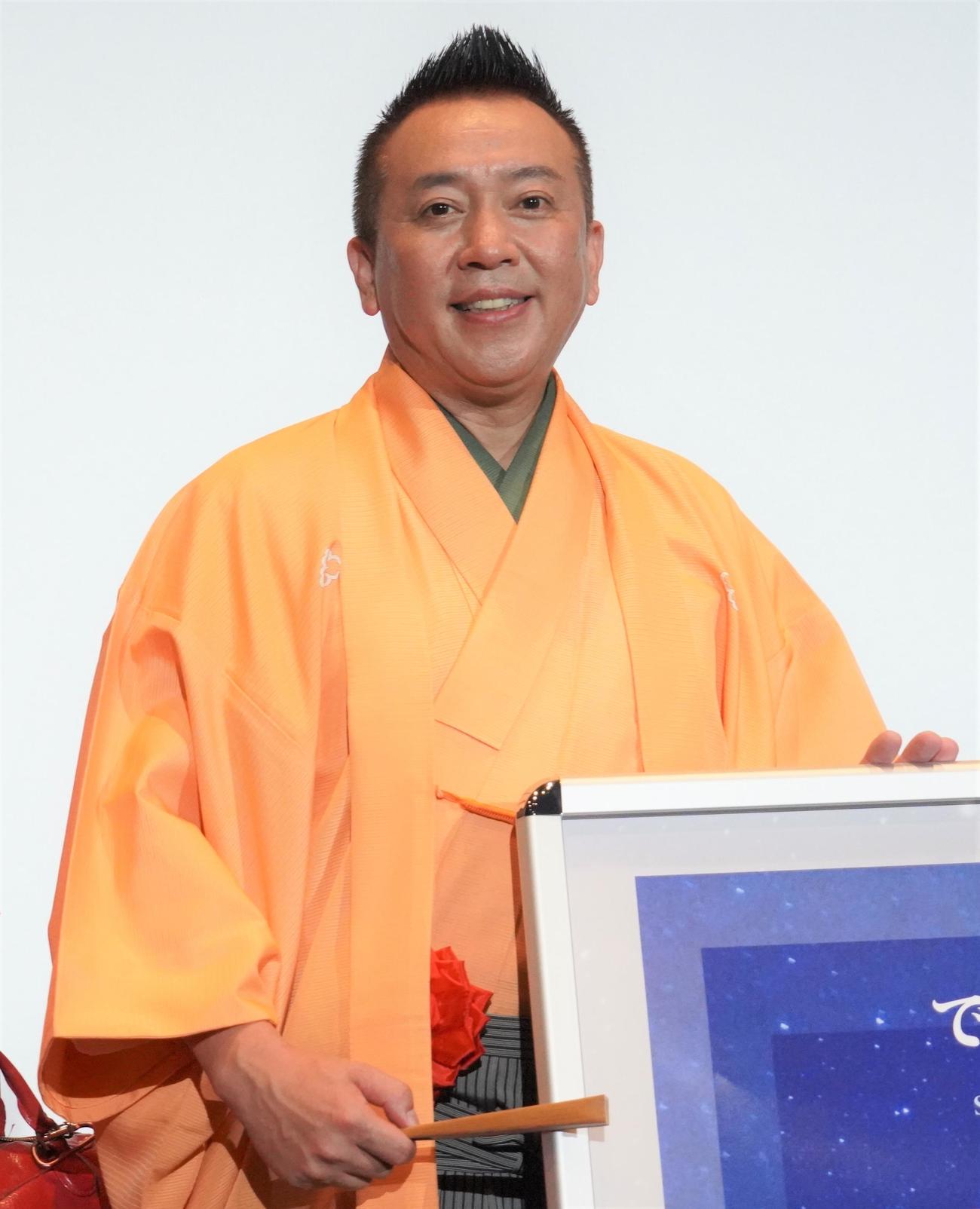 林家たい平（2022年7月撮影）