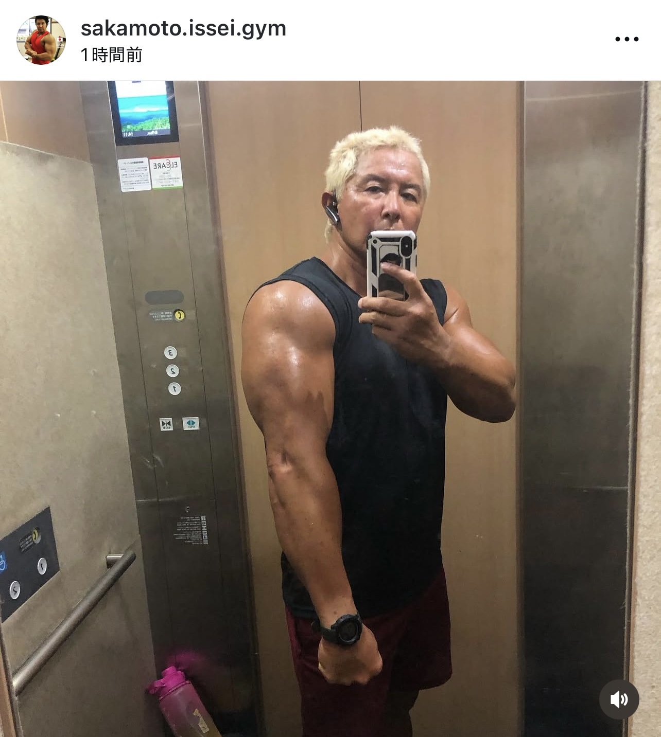 坂本一生氏のインスタグラムから