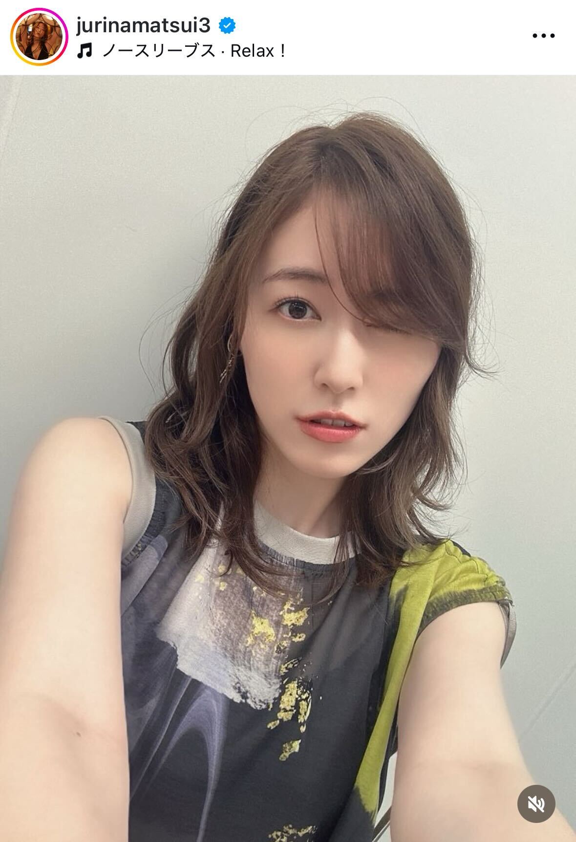 松井珠理奈のインスタグラムから