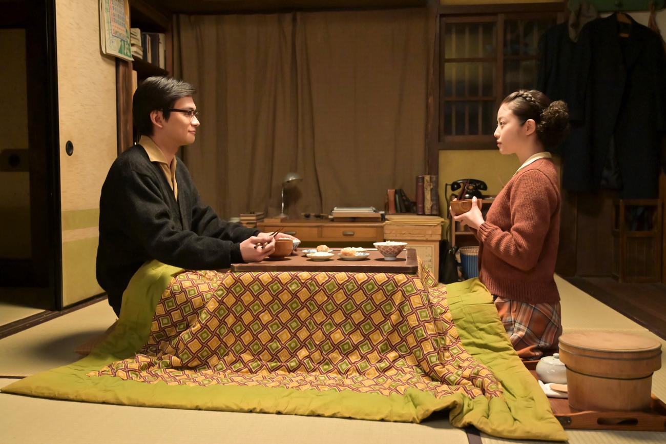 NHK連続テレビ小説「あんぱん」の1場面（C）NHK