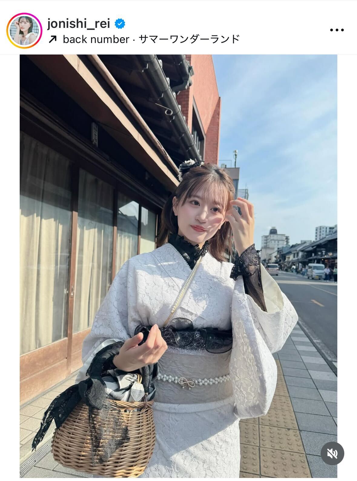 上西怜のインスタグラムから