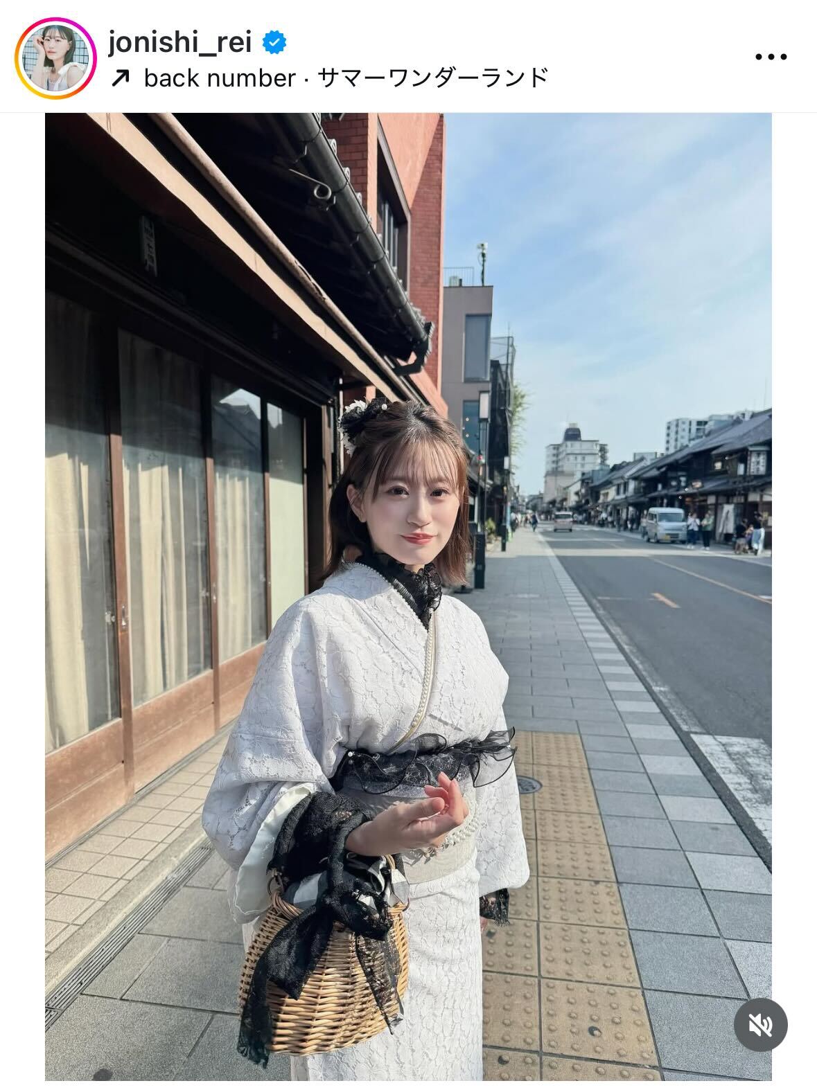 上西怜のインスタグラムから