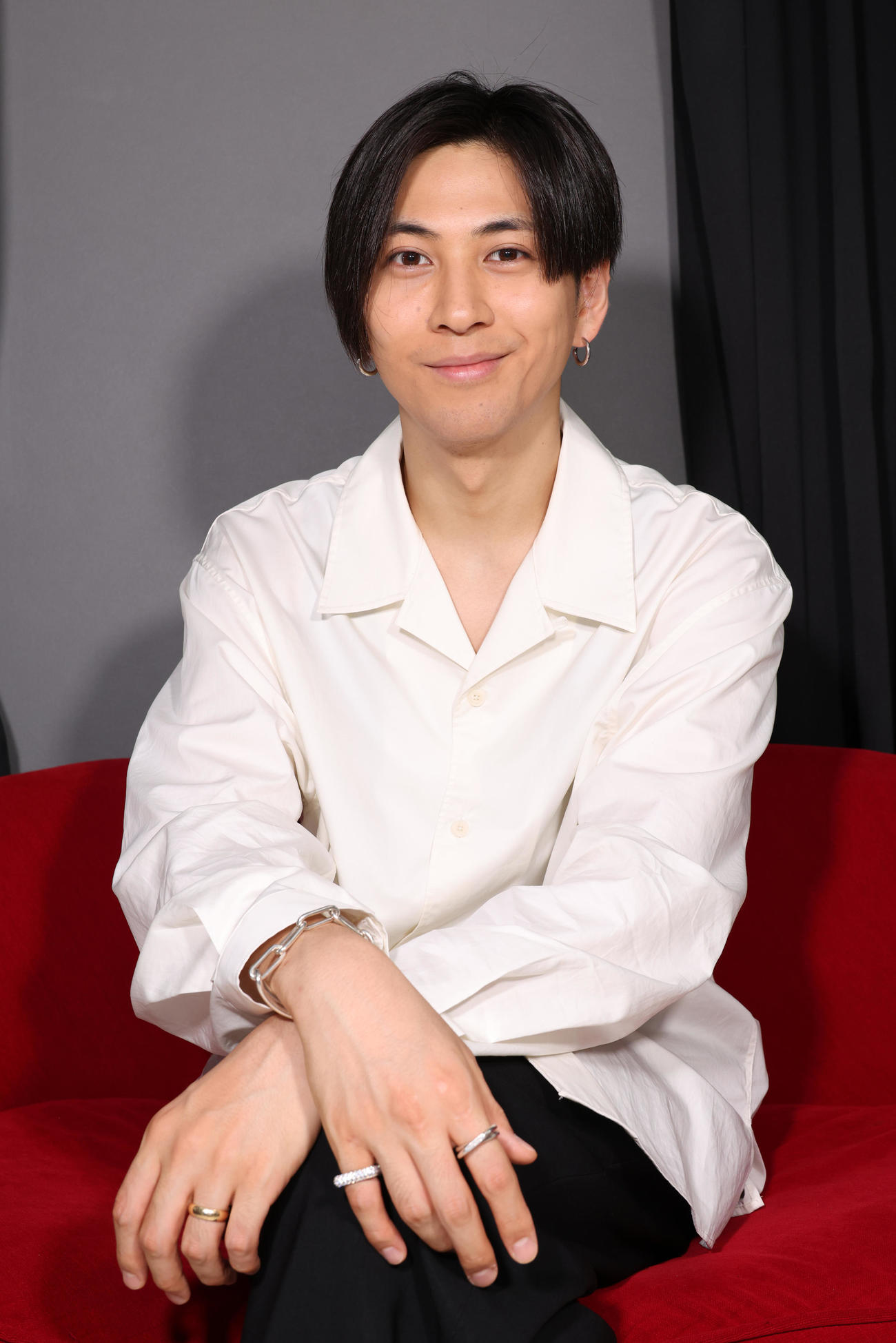 ミュージカル「Re～星の王子さま」への意気込みを語る井澤勇貴（2025年7月17日撮影）