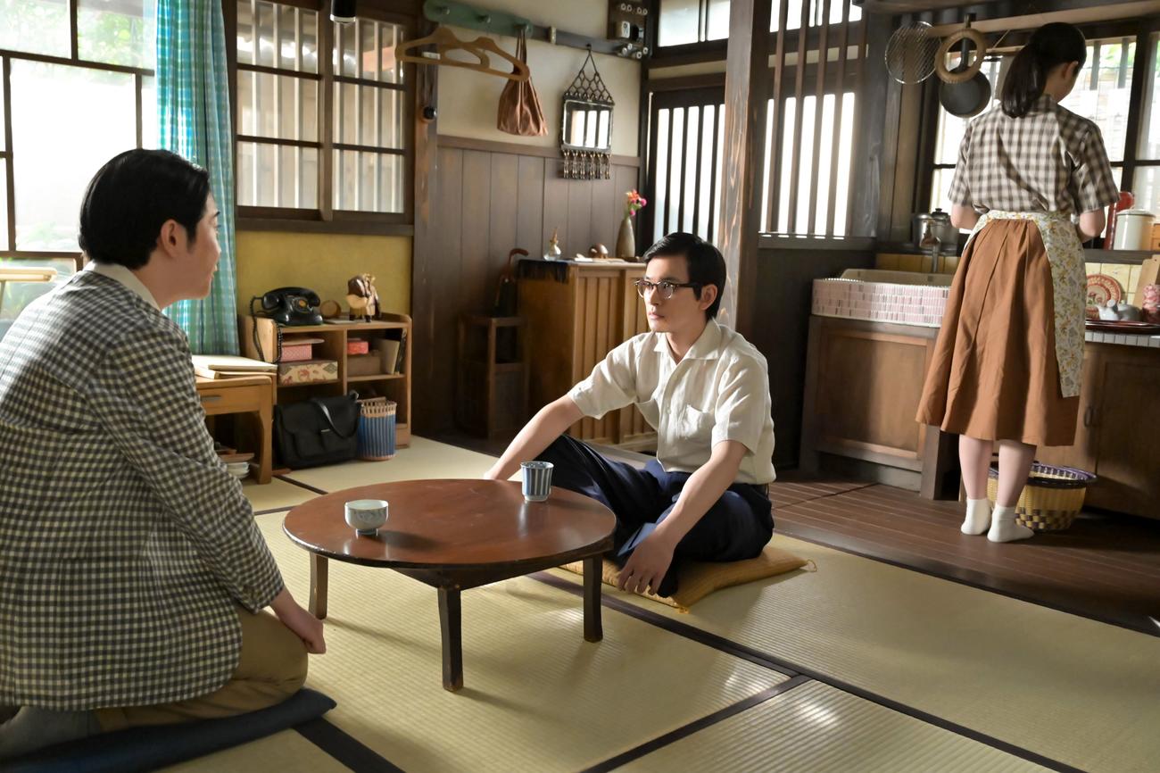 NHK連続テレビ小説「あんぱん」の1場面（C）NHK