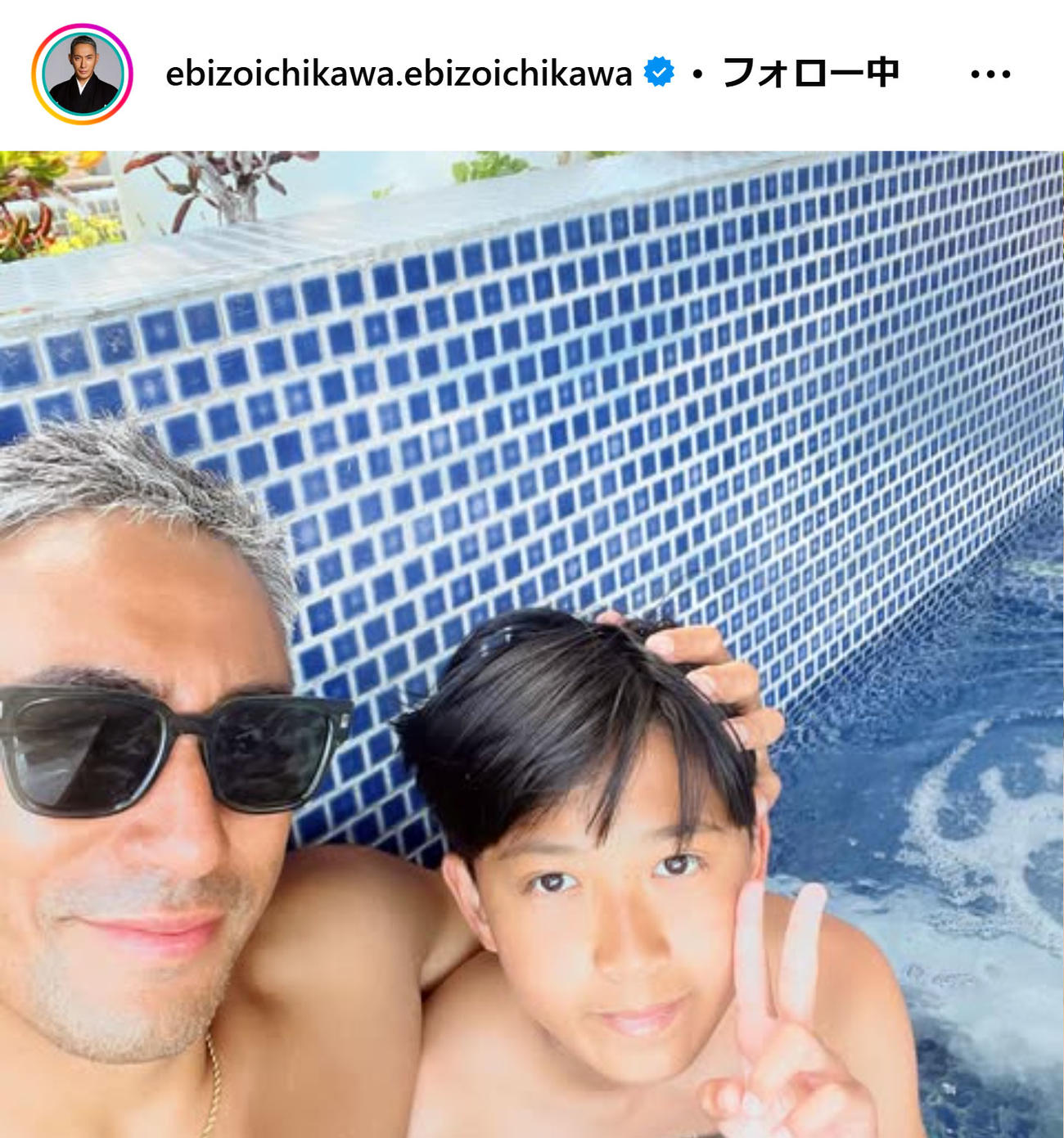 市川團十郎のインスタグラムから
