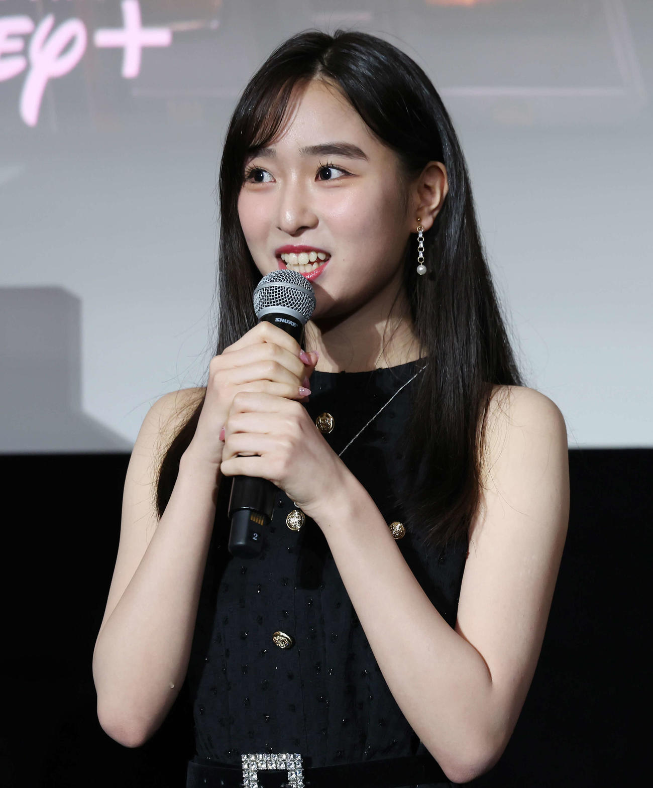 「エイリアン：アース」配信直前イベントに登壇し、作品への感想を語った藤岡舞衣（撮影・山本朝陽）