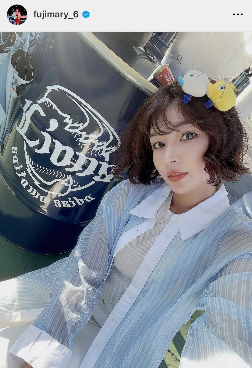 藤井マリーのインスタグラムから