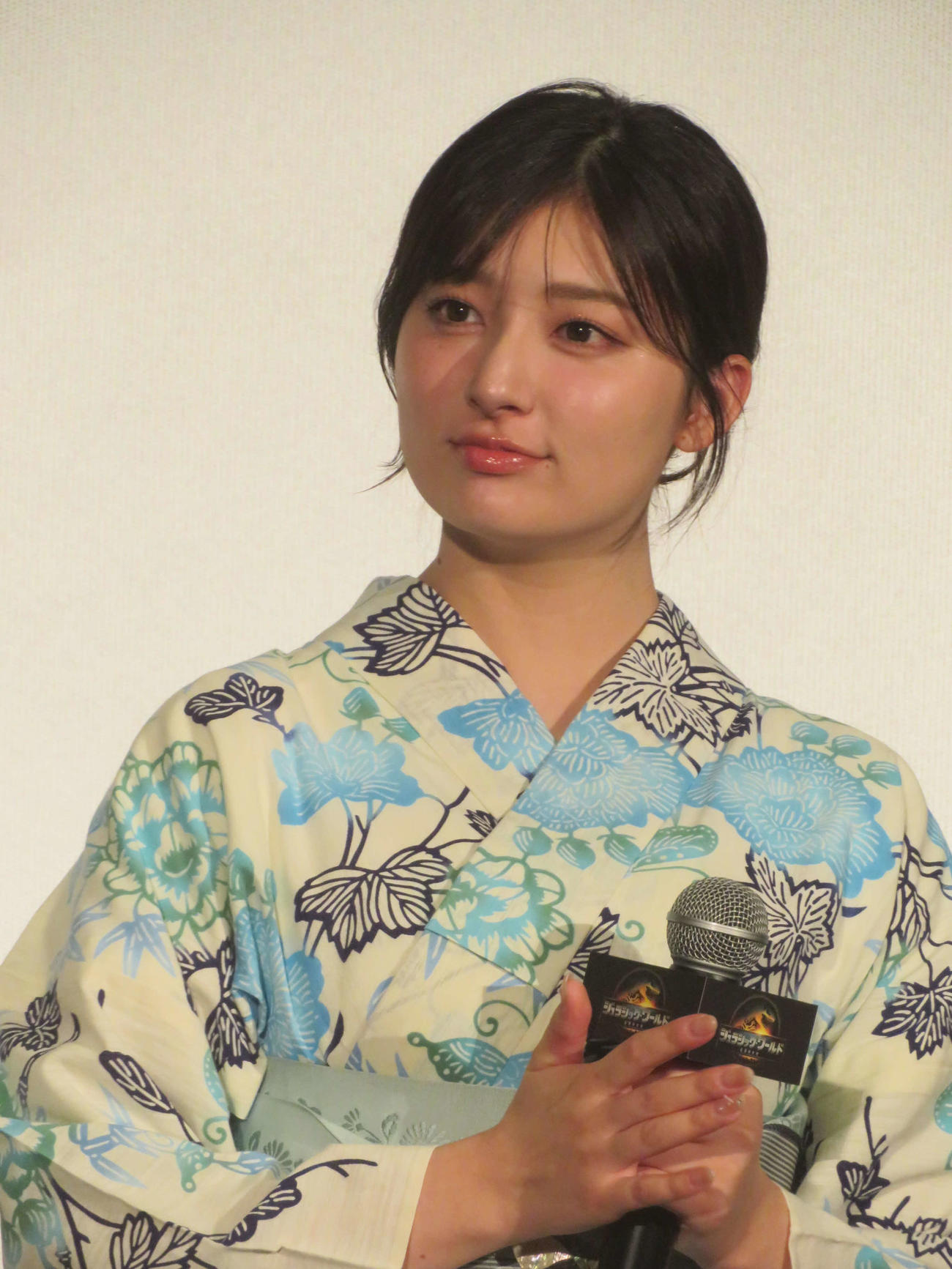 映画「ジュラシック・ワールド／復活の大地」大ヒット記念新ジュラ夏祭りイベントに出席した吉川愛（撮影・川田和博）