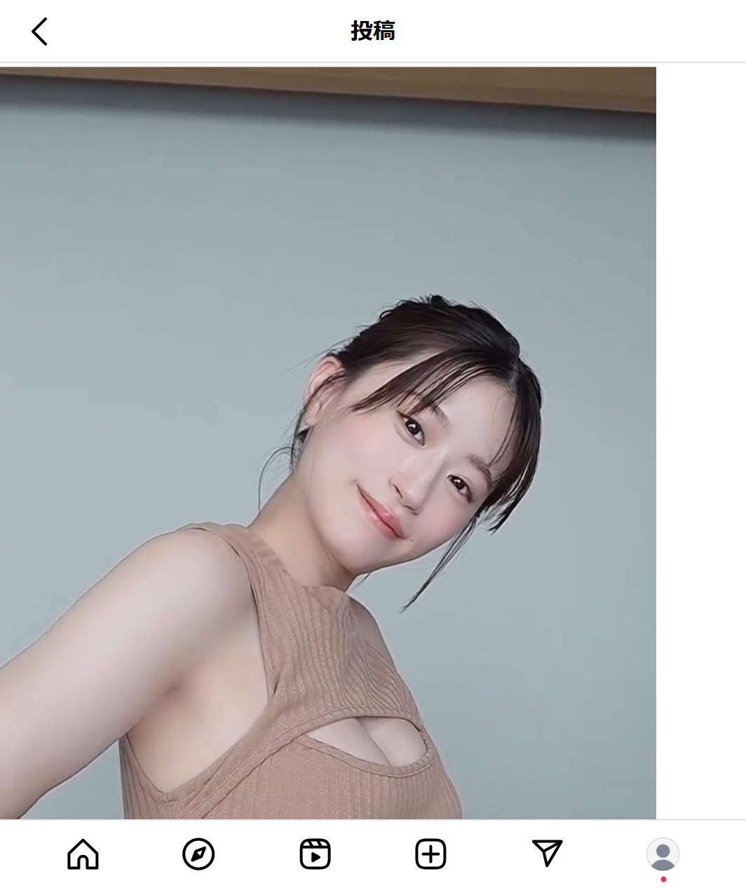 上西怜のインスタグラムから