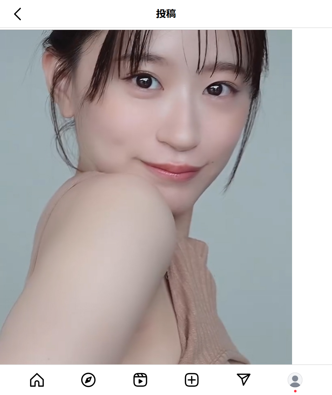 上西怜のインスタグラムから