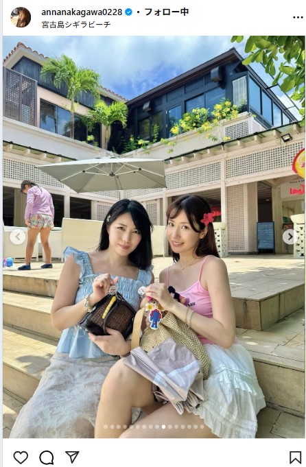 中川杏奈のインスタグラムから