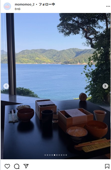 新山桃子のインスタグラムから