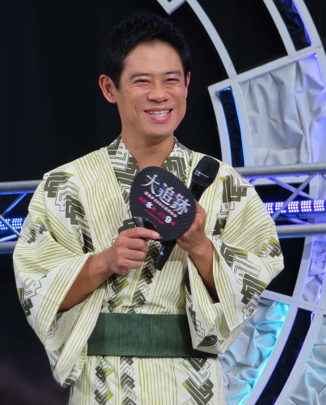 テレビ朝日系「大追跡～警視庁SSBC強行犯係～」のイベントに出席した伊藤淳史