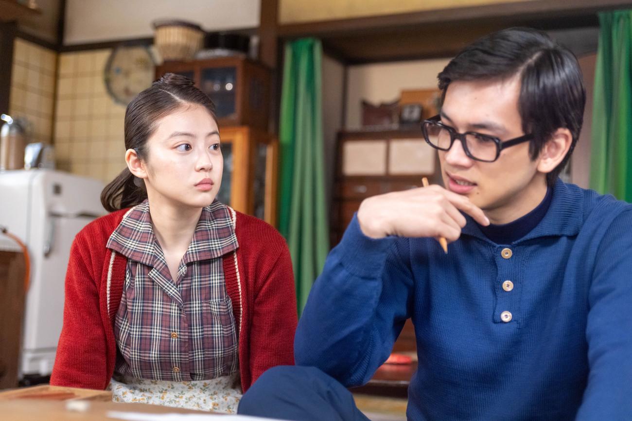 NHK連続テレビ小説「あんぱん」の1場面（C）NHK