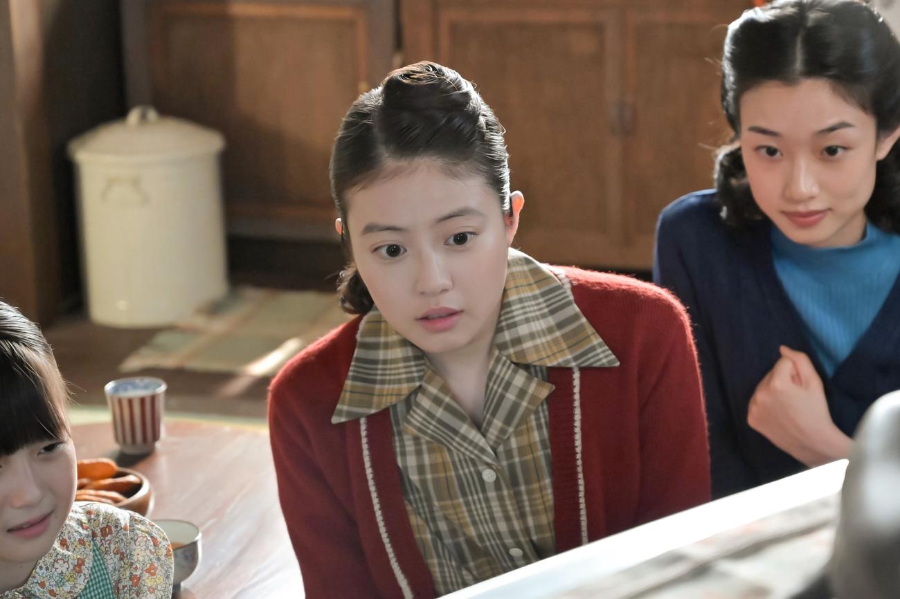 NHK連続テレビ小説「あんぱん」の1場面（C）NHK