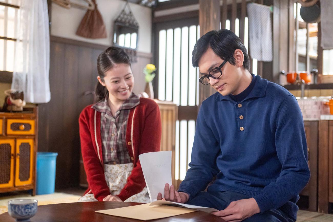 NHK連続テレビ小説「あんぱん」の1場面（C）NHK