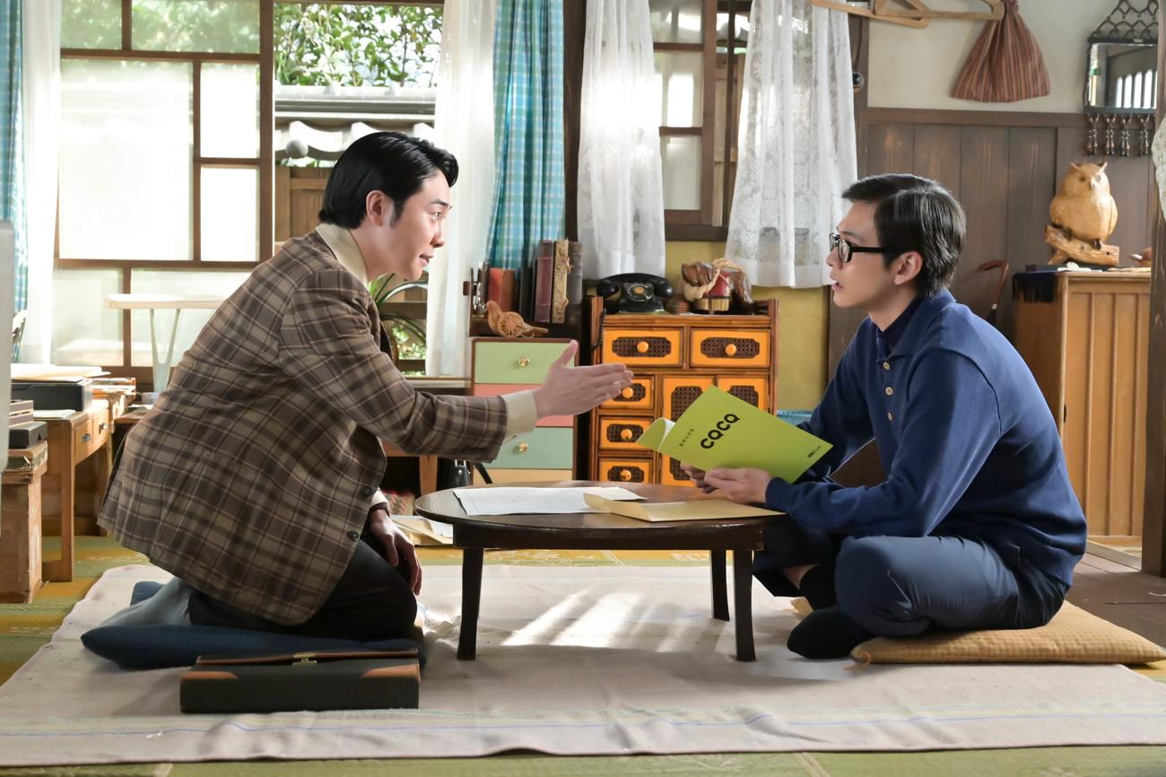 NHK連続テレビ小説「あんぱん」の1場面（C）NHK