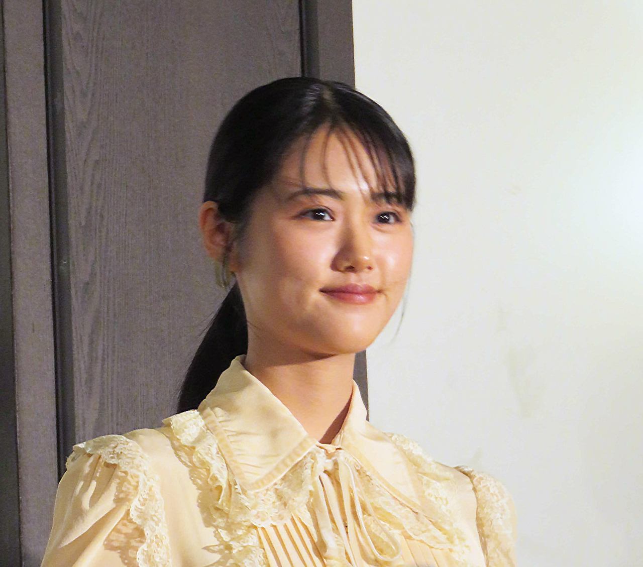 劇場アニメ「不思議の国でアリスと－Dive in Wonderland－」のティーパーティーイベントに登場した原菜乃華