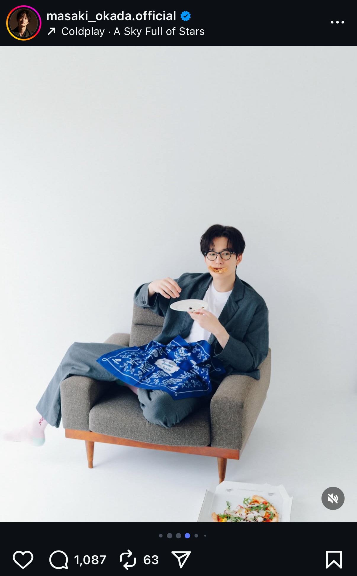 岡田将生のインスタグラムから