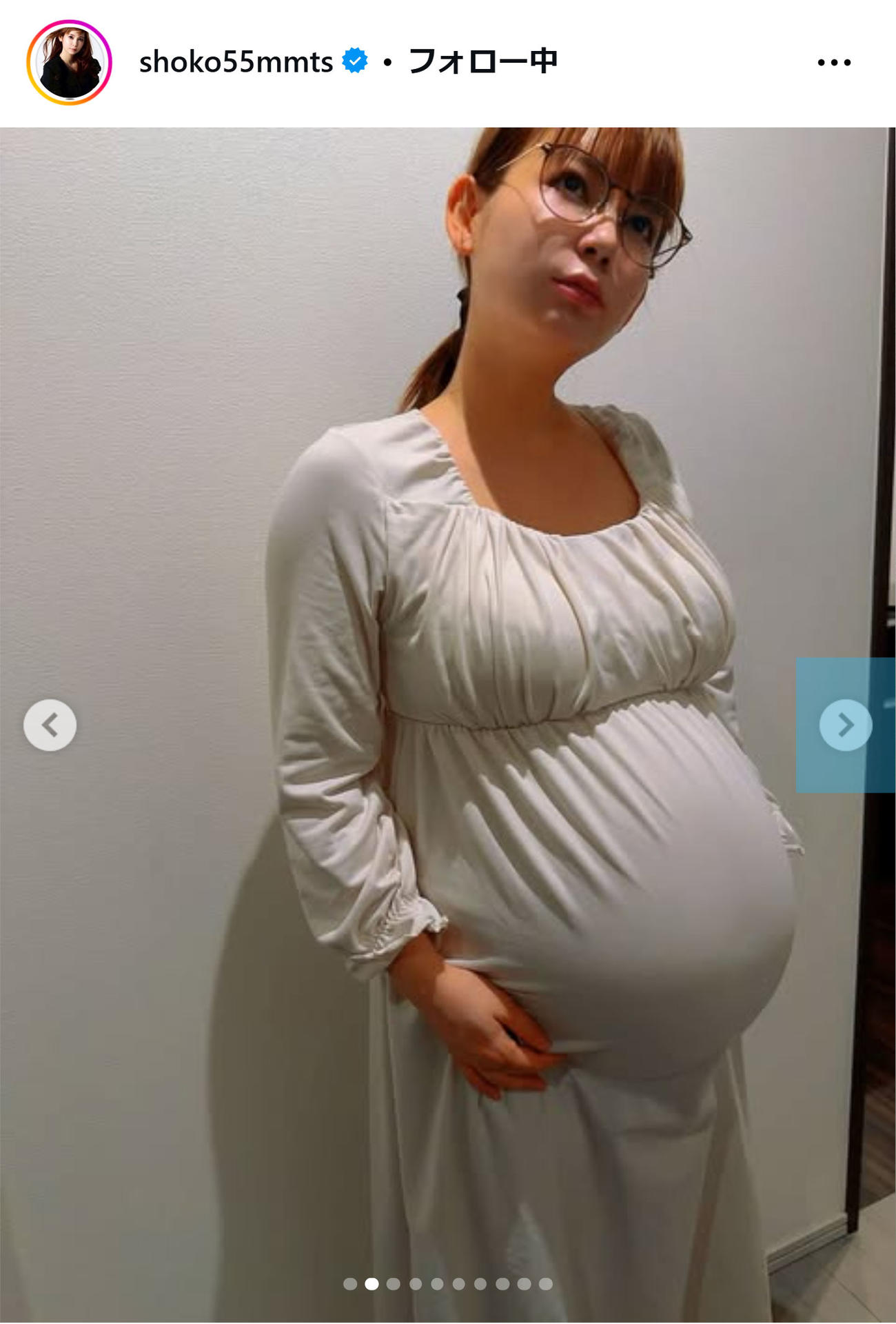 中川翔子のインスタグラムから