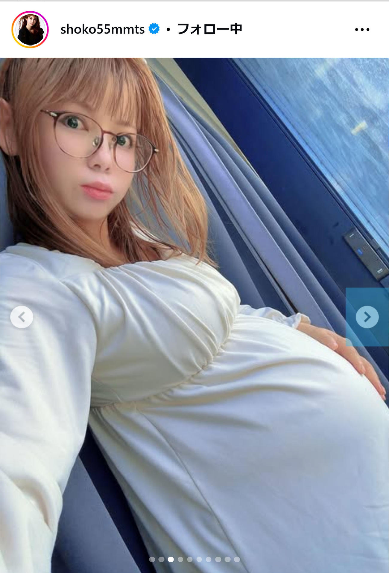 中川翔子のインスタグラムから