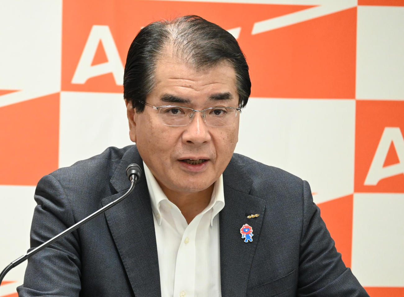 ABCテレビの今村俊昭社長（2025年7月撮影）