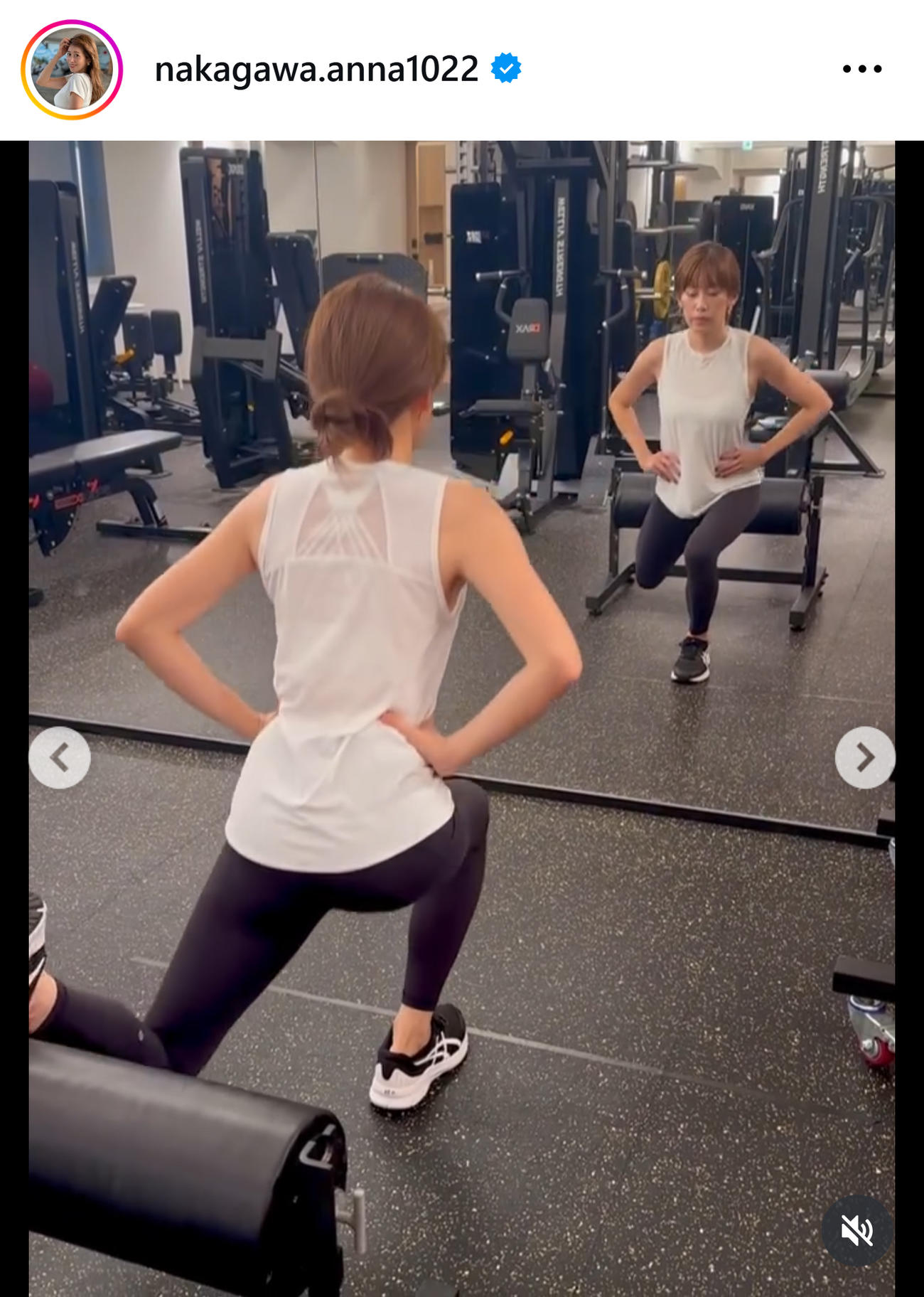 中川安奈のインスタグラムから