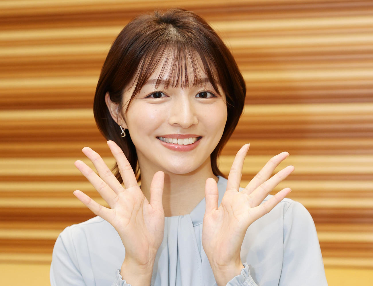 MBS清水麻椰アナウンサー（2024年11月撮影）