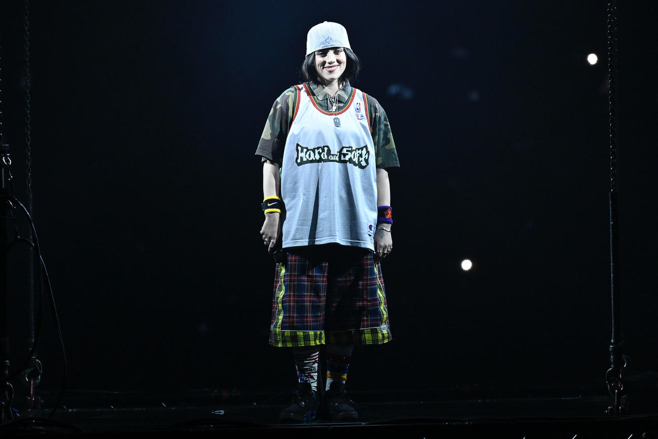 さいたまスーパーアリーナで3年ぶりの単独公演を行ったビリー・アイリッシュ（Kazumichi Kokei氏撮影）