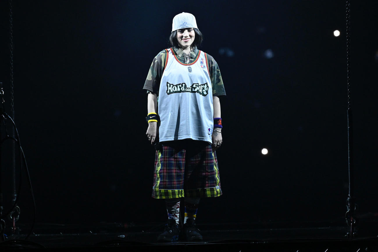 さいたまスーパーアリーナで3年ぶりの単独公演を行ったビリー・アイリッシュ（Kazumichi Kokei氏撮影）