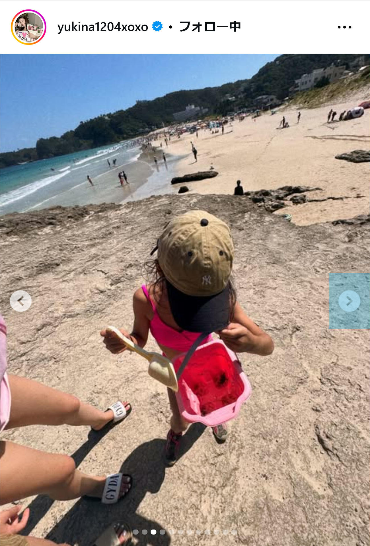 木下優樹菜のインスタグラムから